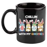 Chillin With My Gnomies Easter Gnome 11oz C Handle Ceramic Mug