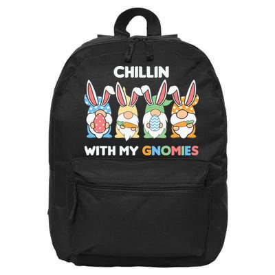 Chillin With My Gnomies Easter Gnome 16 in Basic Backpack