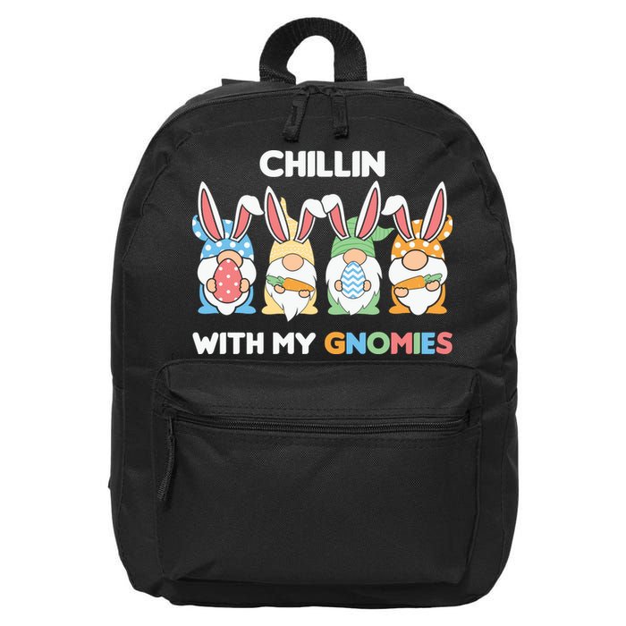 Chillin With My Gnomies Easter Gnome 16 in Basic Backpack