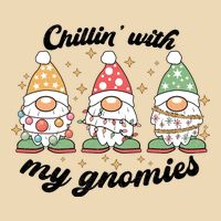 Chillin With My Gnomies Christmas Holiday Drawstring Bag