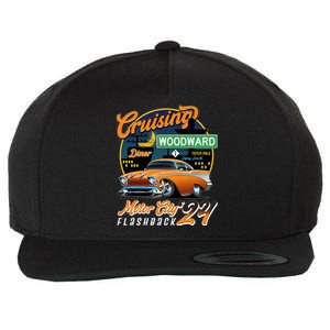 Cruising Woodward Motor City Flashback 2024 Orange Version Wool Snapback Cap