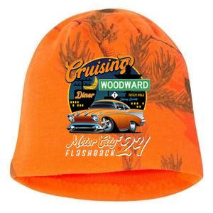 Cruising Woodward Motor City Flashback 2024 Orange Version Kati - Camo Knit Beanie