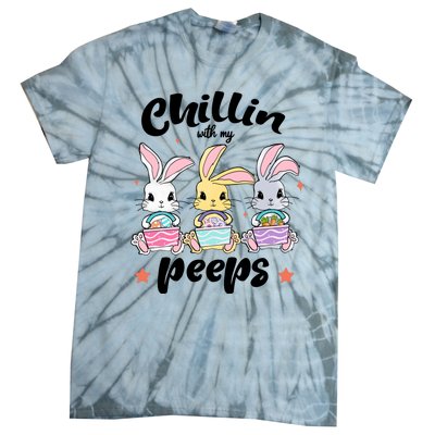 Chillin With My Peeps Tie-Dye T-Shirt