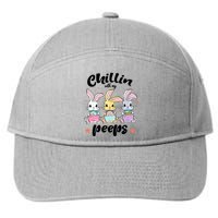 Chillin With My Peeps 7-Panel Snapback Hat