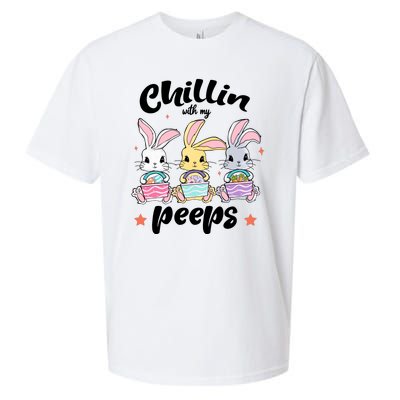 Chillin With My Peeps Sueded Cloud Jersey T-Shirt