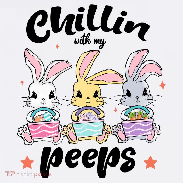 Chillin With My Peeps Poster