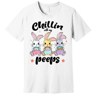 Chillin With My Peeps Premium T-Shirt