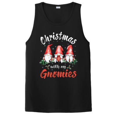 Christmas With My Gnomies Gnomes Christmas Gift PosiCharge Competitor Tank