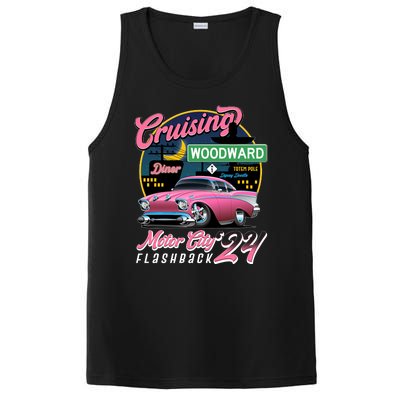 Cruising Woodward Motor City Flashback 2024 Pink Version PosiCharge Competitor Tank