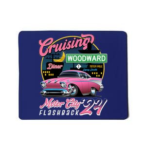 Cruising Woodward Motor City Flashback 2024 Pink Version Mousepad