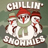 Chillin With My Snowmies Legacy Tie Dye Trucker Hat