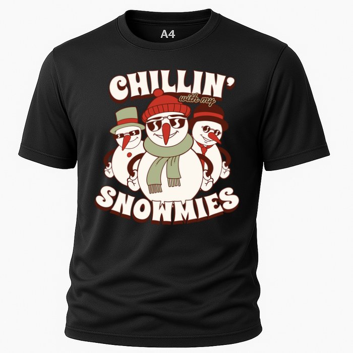 Chillin With My Snowmies Performance Shirt