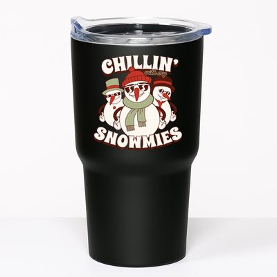 Chillin With My Snowmies Tumbler