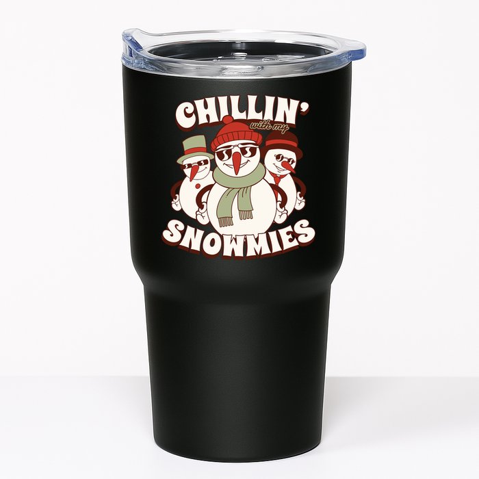 Chillin With My Snowmies Tumbler
