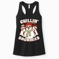 Chillin With My Snowmies Womens Tank Top