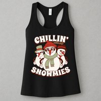 Chillin With My Snowmies Womens Tank Top