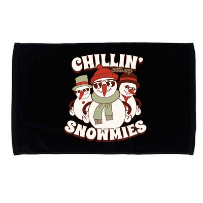 Chillin With My Snowmies Microfiber Hand Towel