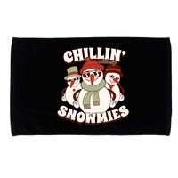 Chillin With My Snowmies Microfiber Hand Towel