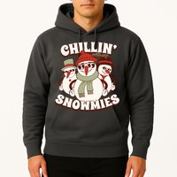 Chillin With My Snowmies Hoodie