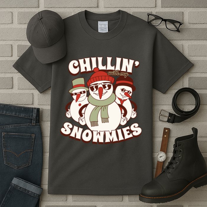 Chillin With My Snowmies Tall T-Shirt