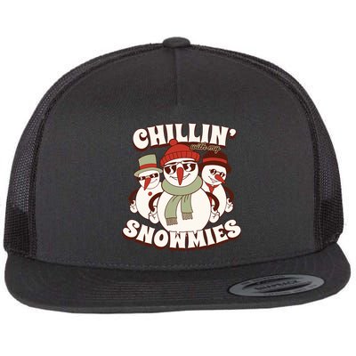 Chillin With My Snowmies Flatbill Hat
