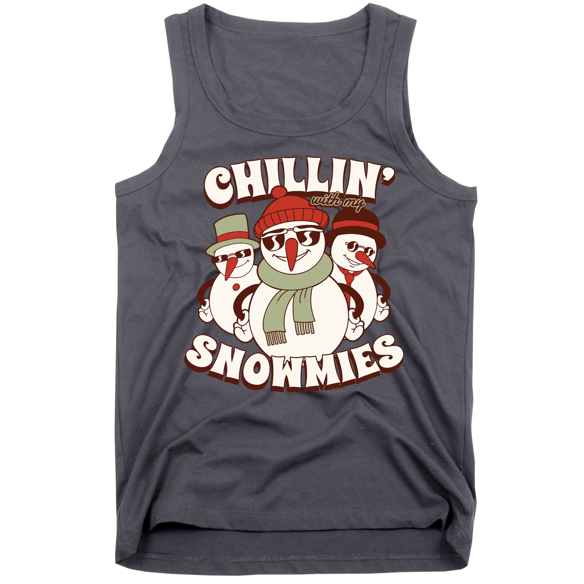 Chillin With My Snowmies Tank Top