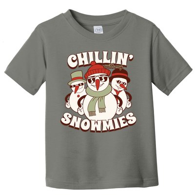 Chillin With My Snowmies Toddler T-Shirt