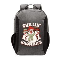 Chillin With My Snowmies Vector Backpack