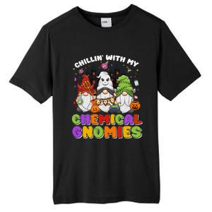 Chillin With My Chemical Gnomies Halloween Gnome Gift Tall Fusion ChromaSoft Performance T-Shirt