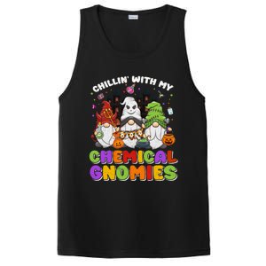 Chillin With My Chemical Gnomies Halloween Gnome Gift PosiCharge Competitor Tank