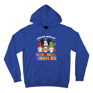 Chillin With My Chemical Gnomies Halloween Gnome Gift Hoodie