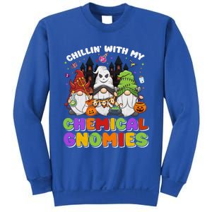 Chillin With My Chemical Gnomies Halloween Gnome Gift Sweatshirt