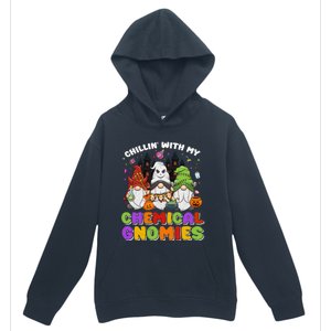 Chillin With My Chemical Gnomies Halloween Gnome Gift Urban Pullover Hoodie