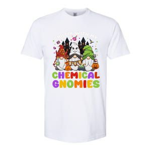 Chillin With My Chemical Gnomies Halloween Gnome Gift Softstyle CVC T-Shirt