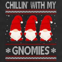 Chillin With My Gnomies Ugly Christmas 15oz Campfire Ceramic Mug