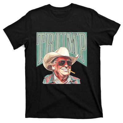 Cowboy Western Make America Great Trump Daddy T-Shirt