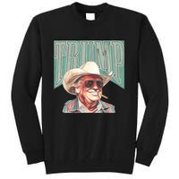 Cowboy Western Make America Great Trump Daddy Tall Sweatshirt