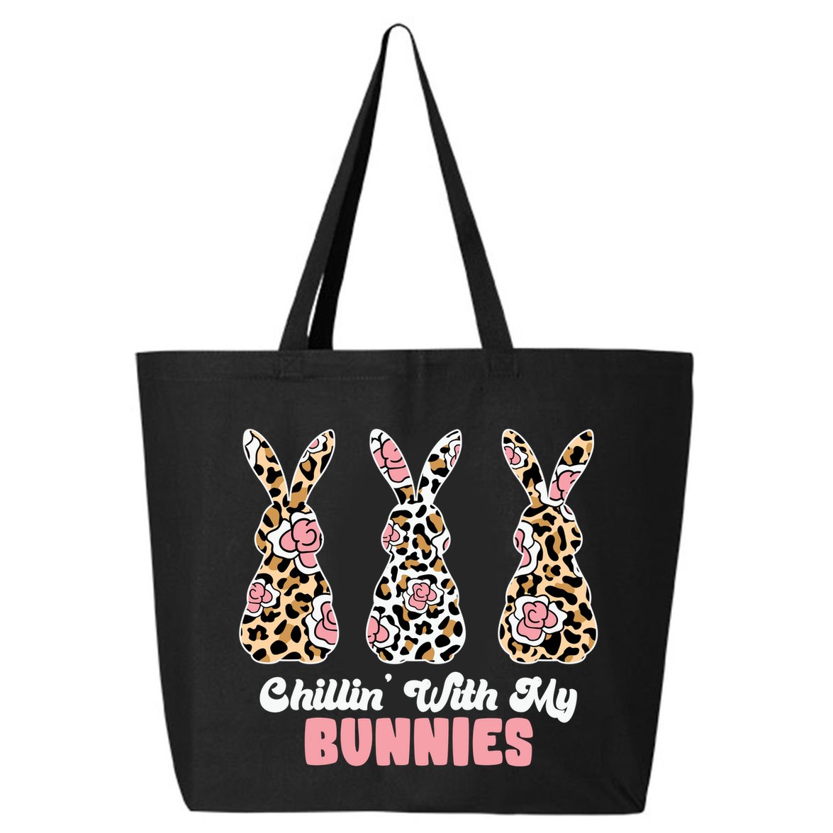 Chillin With My Bunnies Easter Cute 25L Jumbo Tote