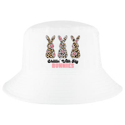 Chillin With My Bunnies Easter Cute Cool Comfort Performance Bucket Hat