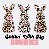 Chillin With My Bunnies Easter Cute Cool Comfort Performance Bucket Hat