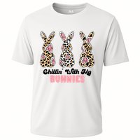 Chillin With My Bunnies Easter Cute Cooling Performance Crew T-Shirt