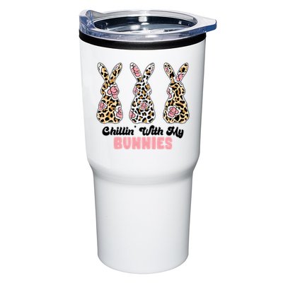 Chillin With My Bunnies Easter Cute Tumbler