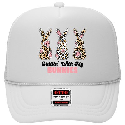 Chillin With My Bunnies Easter Cute Trucker Hat