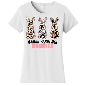 Chillin With My Bunnies Easter Cute Women's T-Shirt