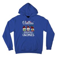 Chillin With My Geriatric Nurse Gnomies Gnomes Christmas Hoodie