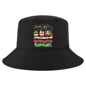 Chillin With My Kindergarten Snowmies Christmas Teacher Gift Cool Comfort Performance Bucket Hat