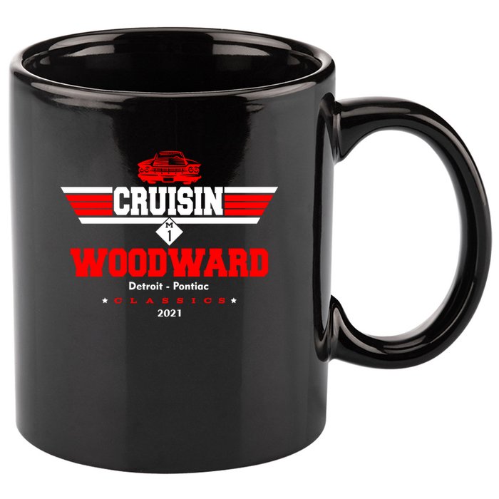 Cruisin Woodward M1 Classics 2021 11oz C Handle Ceramic Mug