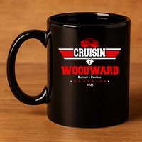 Cruisin Woodward M1 Classics 2021 11oz C Handle Ceramic Mug