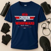 Cruisin Woodward M1 Classics 2021 Cooling Performance Crew T-Shirt