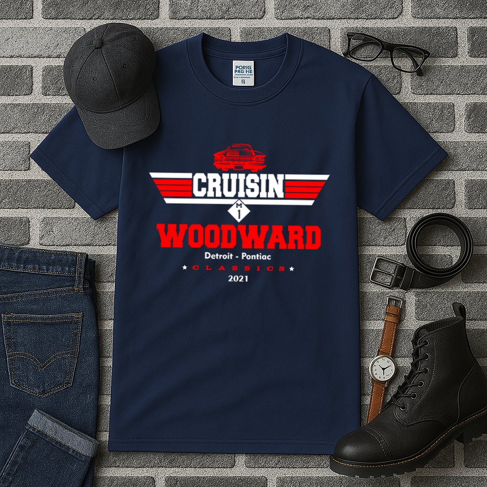 Cruisin Woodward M1 Classics 2021 Tall T-Shirt